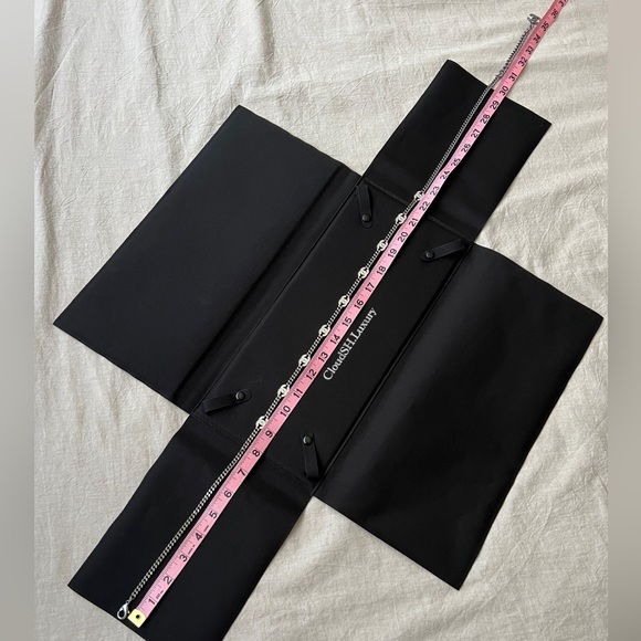 Auth Chanel 21A Crystal CC Logo Chain Belt w/ Ruthenium Hardware - Picture 8 of 12